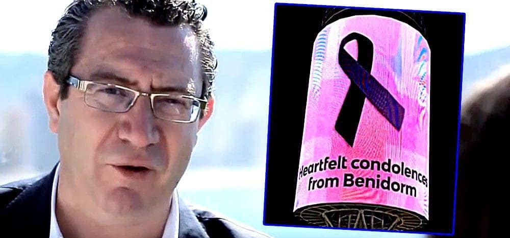 Queen's death marked by condolence signs in Benidorm