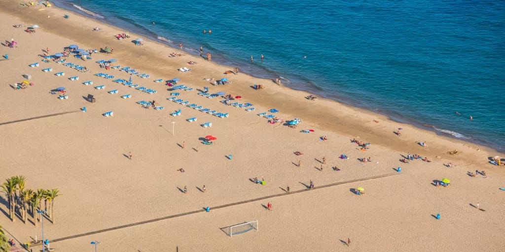 levante beach benidorm