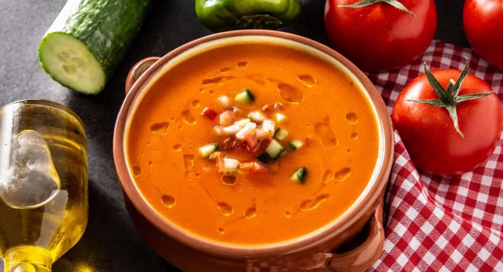 gazpacho food in benidorm