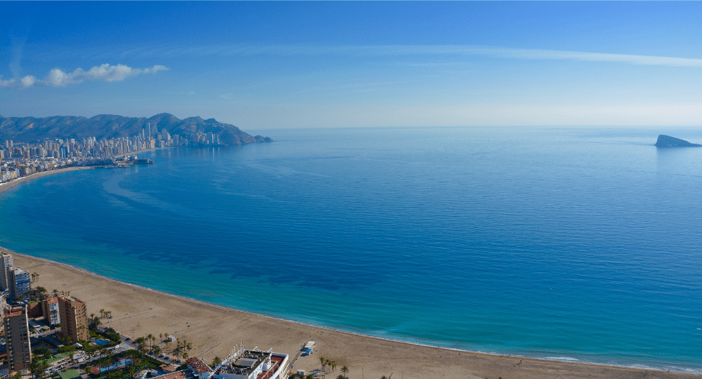 benidorm levante beach