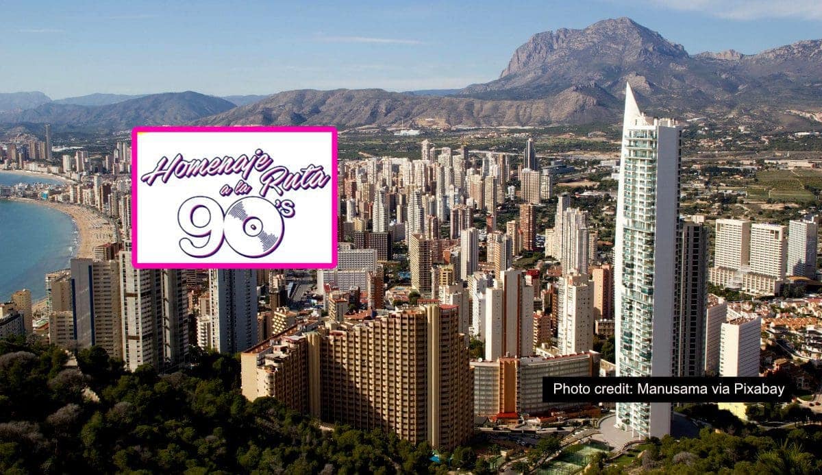 Benidorm prepares for a fantastic tribute to 90s music