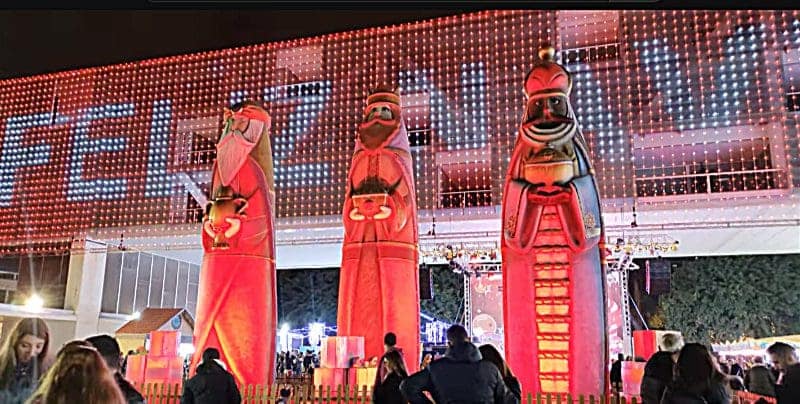 benidorm at christmas