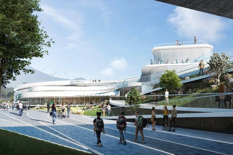 Entrance to the new bull ring in Benidorm