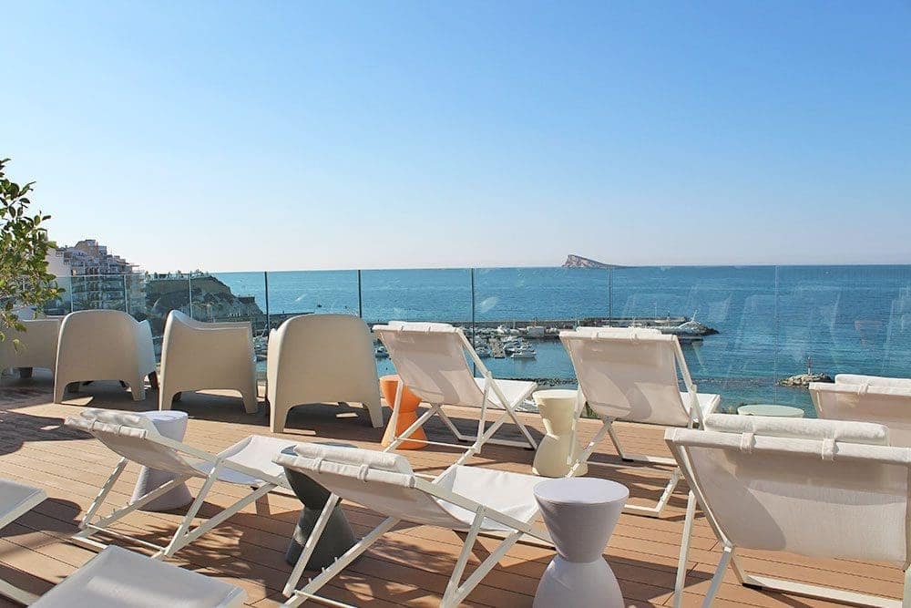 lounge terrace at the hotel montemar